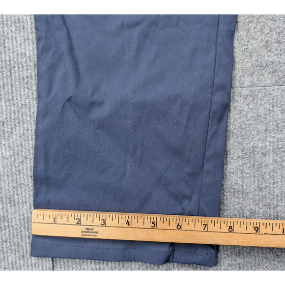 Original Penguin Golf Pants Mens 32x30 Blue Stretch Performance Chino Preppy - Picture 3 of 6